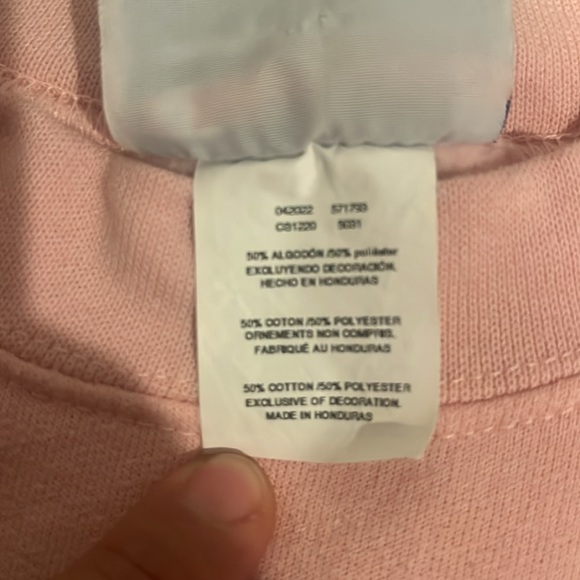 U.C. Berkeley arch & seal two color crew-neck sweatshirt-Pink - Picture 7 of 9